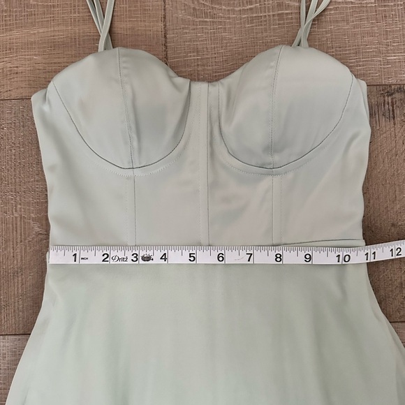 Lulu's sage green Strapy Maxi Dress - Picture 8 of 13